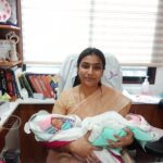 Dr Shalaka Ingle with New born baby